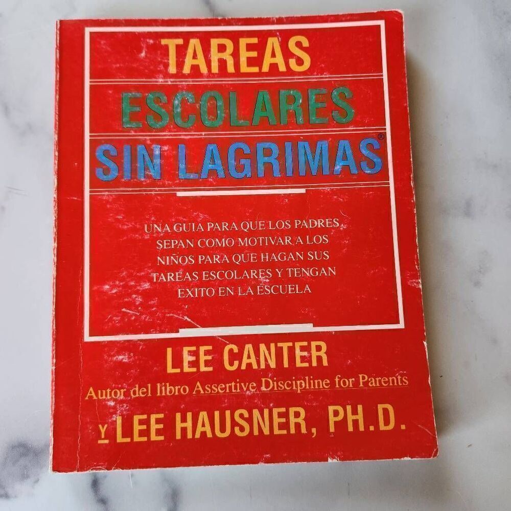 Tareas Escolares Sin Lagrimas Spanish educational book por padres